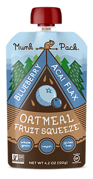 Munk Oatmeal Fruit Squeezes