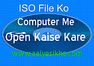 ISO File Ko Computer Ya Laptop Me Open Kaise Kare Best 3 Trike