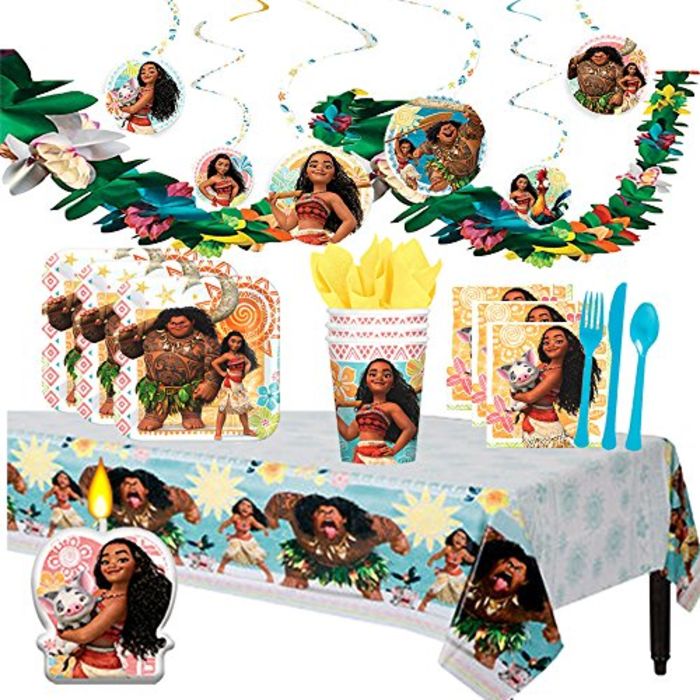 Top 10 Best Disney Moana Birthday Party Supplies | A Listly List