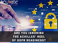 Are You Ignoring the Achilles’ Heel of GDPR Readiness? - Acuvate