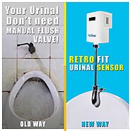 The Most Curious Sensor for your Urinals - Smart Toilet and Washroom in India