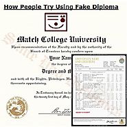 How People Try Using Fake Diploma