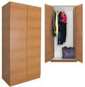 Alta Wardrobe Closet - Free Standing Wardrobe with Doors