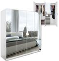 Alta 4 Door Wardrobe Closet Basic Package - Free Standing