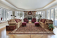 Using Large Area Rugs Around the House - Oriental Designer Rugs