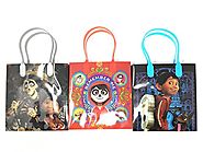 Disney/Pixar Coco Premium Quality Party Favor Reusable Goodie/Gift/Bags 12 Pieces