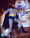 Batman TV Show 8x10 Photo Autographed by BATMAN actor Adam West