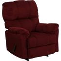 Flash Furniture Top Hat Microfiber Rocker Recliner