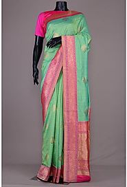 South Indian Sarees | Indian Silk Sarees | Blended Silks Saris Online