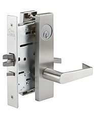 PDQ F Series Mr126 Mortise Lockset Non-Deadbolt Non-Cylinder-Passage Function | Amazing Doors & Hardware, LLC