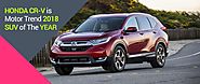 Honda CR-V is Motor Trend 2018 SUV of The Year – Automotive Cars Updates Blogs – Medium