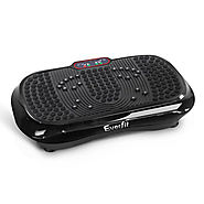 Buy Now 300W Vibrating Plate Exercise Platform,150 Speed Levels Fitness Body Black at Lowest Price in Australia - WOW...