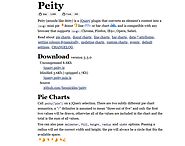 Peity • progressive  pie, donut, bar and line charts