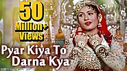 Pyar Kiya To Darna Kya - Madhubala - Dilip Kumar - Mughal-E-Azam - Bollywood Classic Songs HD - Lata