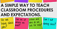 A Simple Way to Teach Classroom Procedures and Expectations • Teacher Thrive