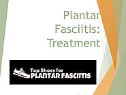 Plantar fasciitis treatment