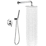 Top 10 Best Wall Mounted Rainfall Shower Head with Handheld Combo Reviews 2018-2019 on Flipboard | Lori's Deals