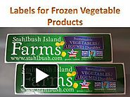 PPT – Labels for Frozen Vegetable Products