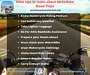 10 Essential tips for Motorcycle Road Trips | Auto Insurance Invest