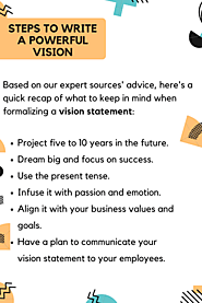 Creating A Powerful Vision