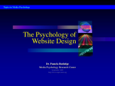Psychology of Website Design - Dr. Pamela Rutledge
