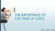 The Importance of The Tone of Voice