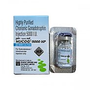 Buy Hucog 5000 IU Injection - HCG 5000IU Injection