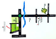 Location Map of Galaxy North Avenue 2 in Noida Extension
