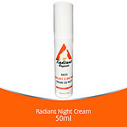 Radiant Anti-Aging Night Cream and Night Moisturizer - Restore & Revitalize Your Skin