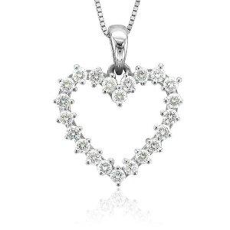 Heart Shaped Diamond Necklaces for Women | A Listly List