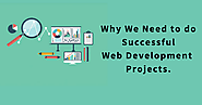 Why We Need To Do Successful Web Development Projects.