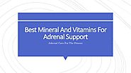 Vitamins For Adrenal Support | Radiant Living Center