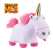 Fluffy Unicorn Plush Toys Licensed Despicable Me 3 Soft Pillow Stuffed Teddy