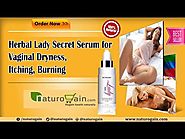 Herbal Lady Secret Serum for Vaginal Dryness, Itching, Burning