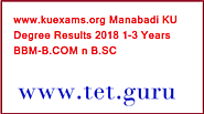 www.kuexams.org Manabadi KU Degree Results 2018 1-3 Years BBM-B.COM n B.SC