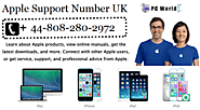 Apple Tech Support Number UK +44-808-280-2972 Apple Customer Service
