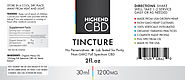 Full Spectrum CBD Tincture | 1200 mg CBD Tincture, Side Effects