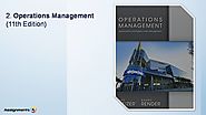 Operations Management (11th Edition)