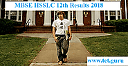 MBSE HSSLC Result 2018 Complete Marks 12th Class | India Results Mizoram Board