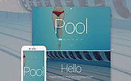 Pool Cleaning WordPress Theme Business & Services Maintenance Services Swimming Pool Template