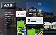 Laredo - Exterior Design Company WordPress Theme Design & Photography Exterior Design Template
