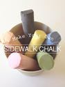 Make Your Own Sidewalk Chalk!