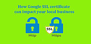 How Google SSL certificate can impact your local business – 5ine web solutions