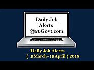 Daily Job Alerts for Latest Employment News for 10th/12th Graduates: 10000 + नई सरकारी नौकरियां in March 2018 ! APPLY...