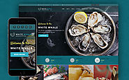 White Whale - Seafood Restaurant WordPress Theme Food & Restaurant Cafe Seafood Restaurant Template