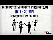 How To Conduct An Effective Meeting