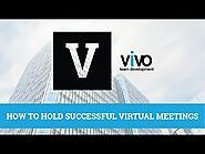 How to Hold a Successful Virtual Team Meeting