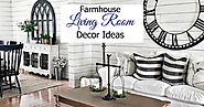 {Farmhouse Living Rooms} • Modern Farmhouse Living Room Decor Ideas (Family Rooms, Dens)
