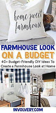 Farmhouse Look on a Budget - Budget-Friendly Farmhouse Decor Ideas