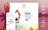Shanti - Yoga Studio WordPress Theme Sports Yoga Template